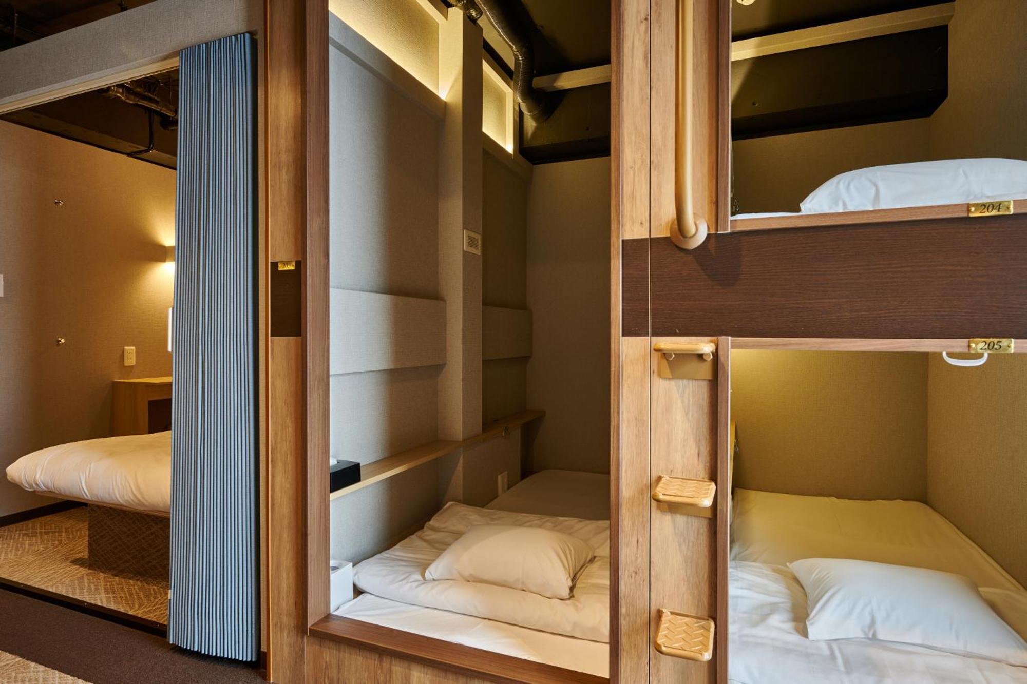 Capsule Hotel Continue Nijojokita Kioto Zewnętrze zdjęcie