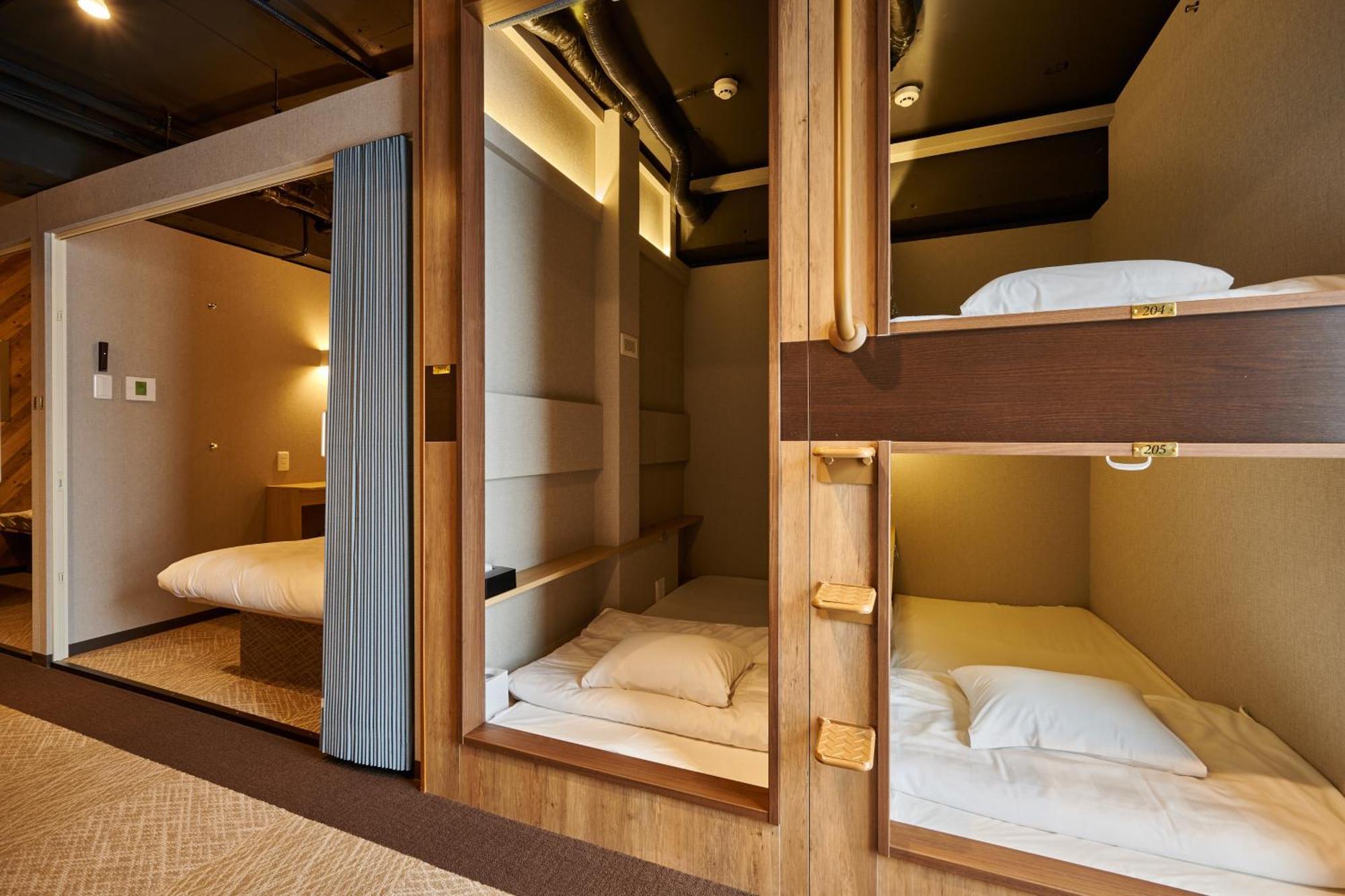 Capsule Hotel Continue Nijojokita Kioto Zewnętrze zdjęcie