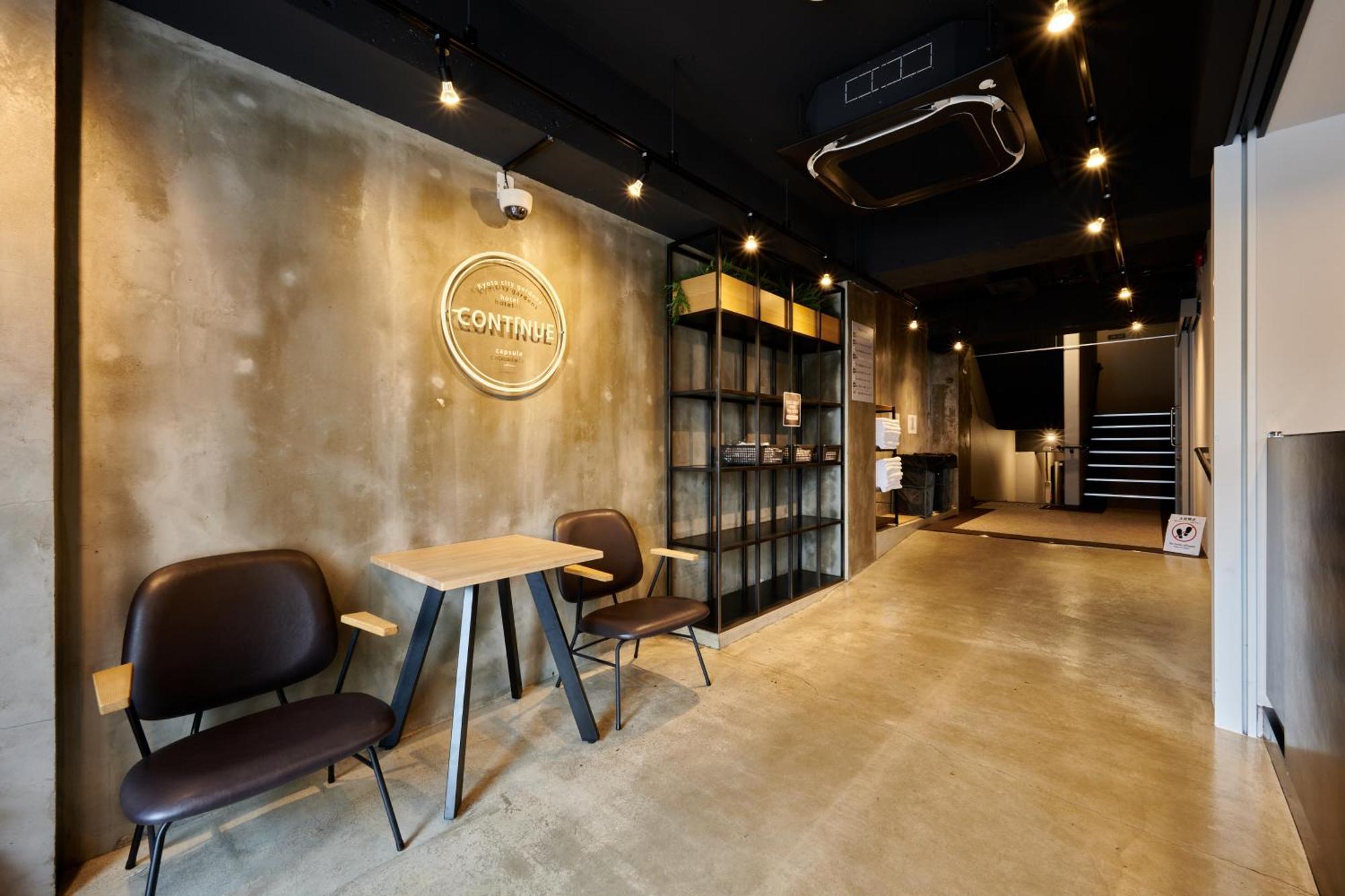 Capsule Hotel Continue Nijojokita Kioto Zewnętrze zdjęcie